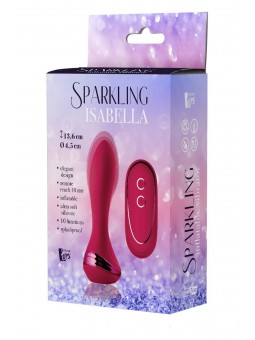 SPARKLING INFLATABLE REMOTE VIBRATOR ISA