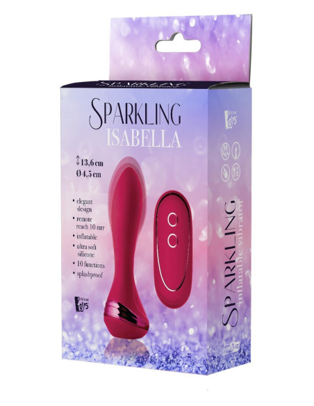 SPARKLING INFLATABLE REMOTE VIBRATOR ISA