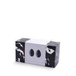 LE WAND CRYSTAL YONI EGGS BLACK OBSIDIAN