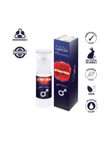 ANAL LUBRICANT WITH PHEROMONES ATTRACTIO