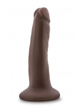 DR. SKIN PLUS 5 INCH POSABLE DILDO CHOCO