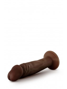 DR. SKIN PLUS 6 INCH POSABLE DILDO CHOCO