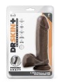 DR. SKIN PLUS 8 INCH POSABLE DILDO WITH