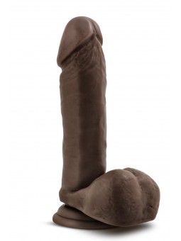 DR. SKIN PLUS 8 INCH POSABLE DILDO WITH