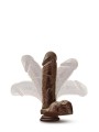 DR. SKIN PLUS 9 INCH THICK POSABLE DILDO