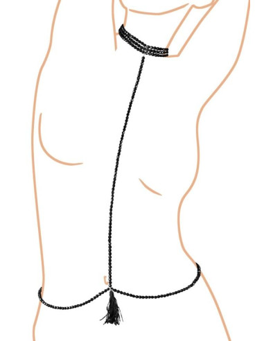 Choker with Bikini Chain S-L acquista online su Porky's Store