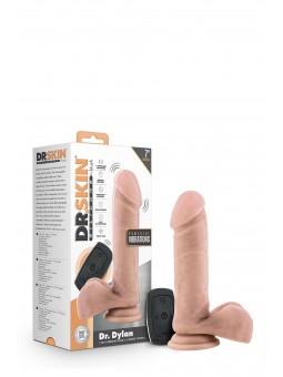 DR. SKIN SILICONE DR. DYLAN 7 INCH VIBRA
