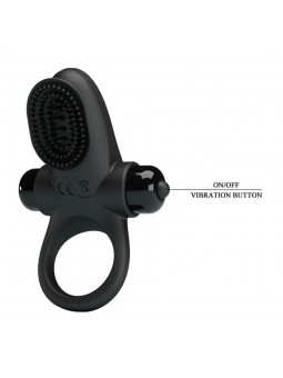 Pretty Love Vibrant Penis Ring 2 Black