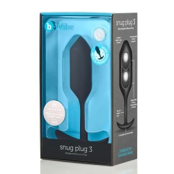 B-VIBE SNUG PLUG 3 BLACK