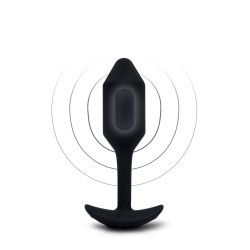 B-VIBE VIBRATING SNUG PLUG 2 BLACK 2