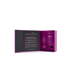 B-VIBE VIBRATING JEWEL PLUG S/M FUCHSIA