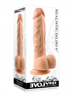 EVOLVED REALISTIC DILDO, LIGHT 20.3 cm