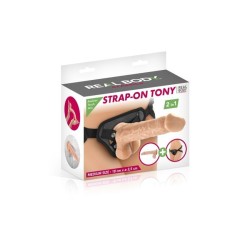GODE STRAP-ON REALBODY TONY 18CM 2