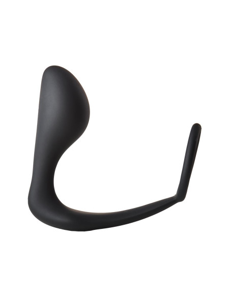 FANTASSTIC ANAL PLUG WITH COCKRING BLACK