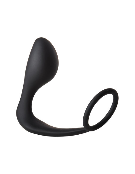 FANTASSTIC ANAL PLUG WITH COCKRING BLACK