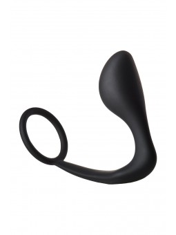 FANTASSTIC ANAL PLUG WITH COCKRING BLACK