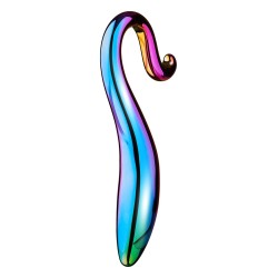 GLAMOUR GLASS ELEGANT CURVED DILDO 2