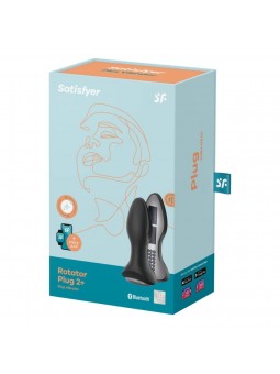 SATISFYER ROTATOR PLUG 2+  NERO