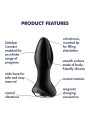 SATISFYER ROTATOR PLUG 2+  NERO