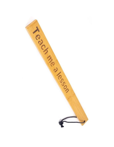 PADDLE TEACH ME A LESSON BAMBOU