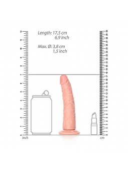 Dildo w/out Balls with Suction Cup 15,5c
