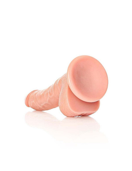 Dildo with Balls and Suction Cup - 18 cm
