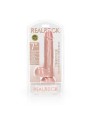 Dildo with Balls and Suction Cup - 18 cm