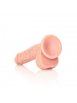 Dildo with Balls and Suction Cup - 18 cm