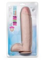 AU NATUREL HUGE 10 INCH DILDO VANILLA