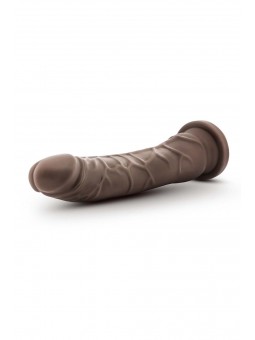 DR. SKIN PLUS 9 INCH POSABLE DILDO CHOCO