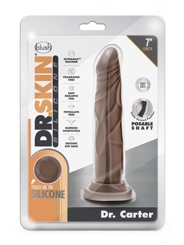 DR. SKIN SILICONE DR. CARTER 7 INCH DONG