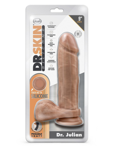 DR. SKIN SILICONE DR. JULIAN 9 INCH DILD