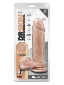 DR. SKIN SILICONE DR. JULIAN 9 INCH DILD