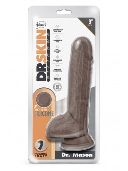 DR. SKIN SILICONE DR. MASON 9 INCH DILDO