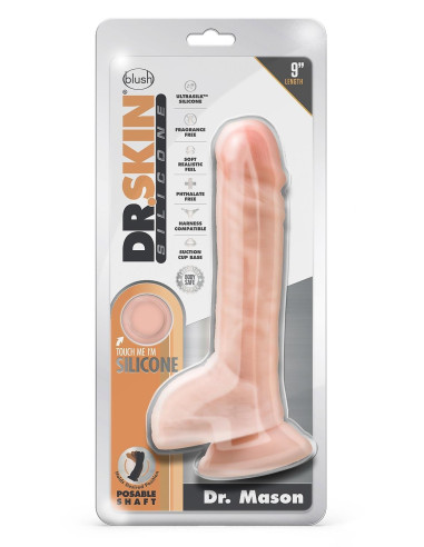 DR. SKIN SILICONE DR. MASON 9 INCH DILDO