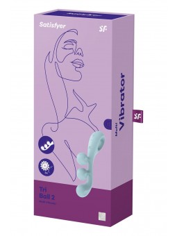 SATISFYER TRI BALL 2 LIGHT BLUE