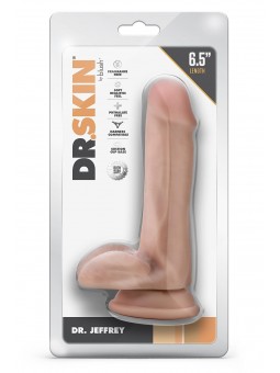 DR. SKIN DR. JEFFREY 6.5 INCH DILDO WITH
