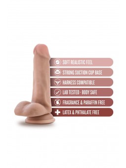 DR. SKIN DR. JEFFREY 6.5 INCH DILDO WITH