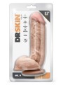DR. SKIN MR. D 8.5 INCH DILDO WITH BALLS