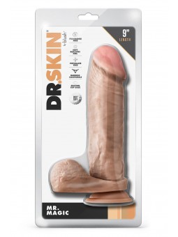 DR. SKIN MR. MAGIC 9 INCH DILDO WITH BAL