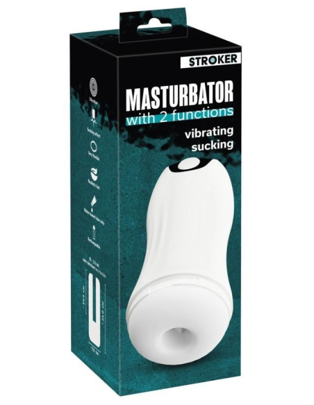 Stroker Masturbator with 2 fun