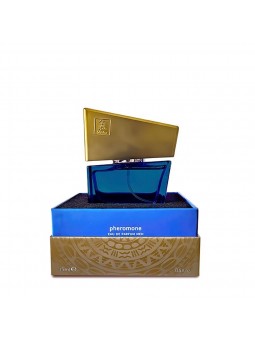 SHIATSU Pheromon Fragrance man darkblue