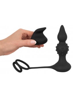 Rebel RC butt plug with cock&b