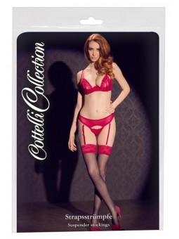 Stockings black/red 3