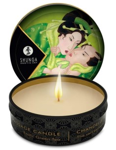 Shunga Mini Candle GreenTea 30