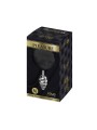 Metal Anal Fluffly Twist Plug M - Black