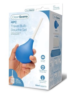 AQUACLEAN 90ML 4 PCS TRAVEL BULB DOUCHE