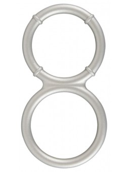 Metallic Silicone Double Ring