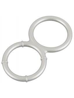 Metallic Silicone Double Ring