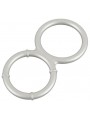 Metallic Silicone Double Ring